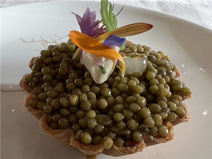 caviar tart